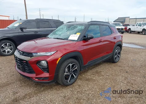 2023 Chevrolet Trailblazer Fwd Rs из США, поврежденный, VIN KL79MTSLXPB006839